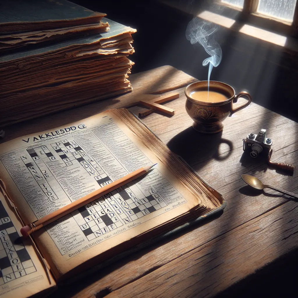 Vaklende krydsord ordliste